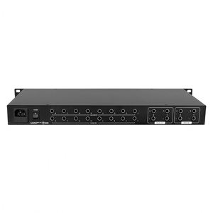 ライブスタジオルームモニター1U用工場OEM8チャンネルプロフェッショナルヘッドフォンアンプ - Product Image 3