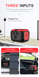 Battery <strong>Backups</strong> for <strong>Computers</strong> Convenient Mobility Emergency Power Supply Portable Power Station 200w Portable Solar Generator - Product Image 3