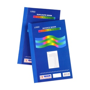 กระดาษสำเนาไร้คาร์บอน30/50/100ชุดสมุดโน๊ตใส่ใบเสร็จ A5โลโก้ออกแบบได้ตามต้องการ - Product Image 1