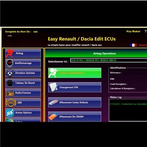 EasyRenault 6.1.4 Software para Renault ECU Programador Clear Crash SRS Tarjeta Keys UCH Cleaner Keys WORK con OBDLink Renolink - Product Image 6