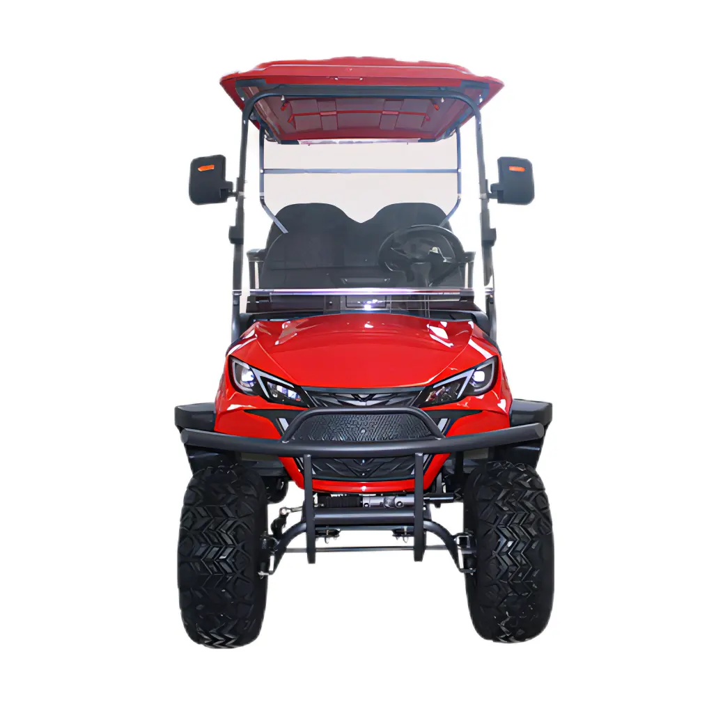 off Road 2+2 Seater Golf Carts 72V Lithium Golf Buggy Customized