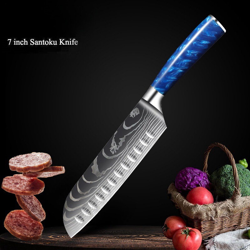 Cuchillo Santoku 7"