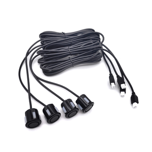 Sistema de sensor de estacionamiento de marcha atrás de estacionamiento de automóviles LCD con 4 sensores - Product Image 2