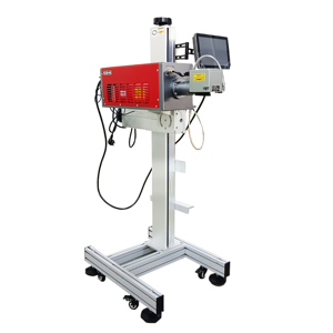 NC serie portatile CO2 macchina di codifica Laser stampante Batch per la produzione data di scadenza marcatura incisione su etichetta sacchetto per PET bottiglia - Product Image 1