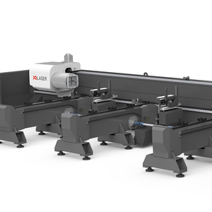 Jqlaser 350mm Đường kính ống Lazer cắt dọc Chuck ngắn tailing ống máy cắt laser - Product Image 2