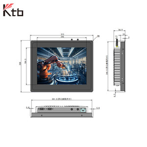 KTB PH10.1 15 17,3 21,5 Zoll Win Linux und Android RK3399 RK3568 Lüfter loser Touchscreen auf Lager All in One Industrial Panel Pc - Product Image 2