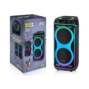 L8807-2 Customizable BT Party Speaker Dual 8-Inch Horn with Big Subwoofer Remote <strong>Control</strong> Portable Battery Operated <strong>Computer</strong> <strong>Use</strong> - Product Image 5