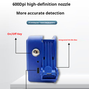 Tragbare Hand codier maschine Oberflächen produkte Flaschen körper Flaschen verschluss Druck datum Chargen nummer Mini-Tinten strahl drucker