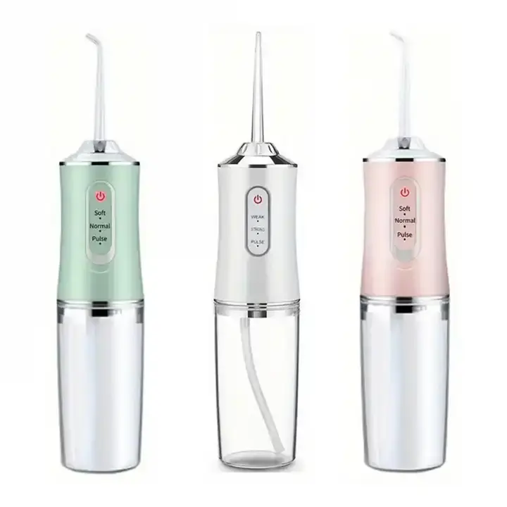 Rechargeable 4 In 1 Water Flosser Teeth Cordless Water Flossers Oral Irrigator With DIY Mode 4 Jet Tips Tooth Flosser Portable