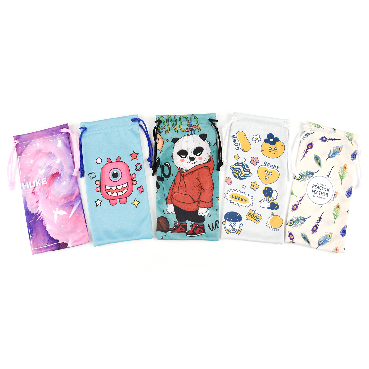 New Custom Logo Sunglasses Bag Mobile Phone Pouch Factory Wholesale Glasses Case Glasses Bag