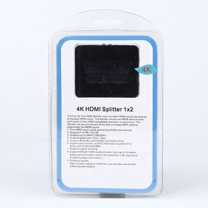 1*2 UHD <strong>Splitter</strong> Support 4K@30Hz 1 in 2 Out UHD signal