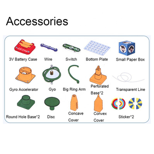 2021新的STEM教育科学工具包玩具空间陀螺仪建筑电子积木儿童 - Product Image 5