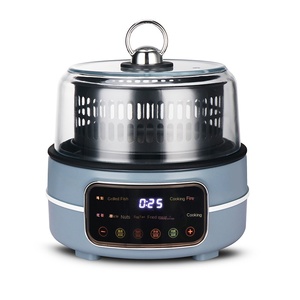 Voll automatische öl freie visuelle Hot-Pot-Multifunktion mit großer Kapazität Neuer All-1-Luft fritte use aus Edelstahl und Reiskocher