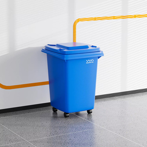 30リットルの新着屋外プラスチックフラットリッドハンドオープンウィーリービンとプラスチック<span class=keywords><strong>4</strong></span>輪ゴミ箱ゴミ箱ゴミ箱