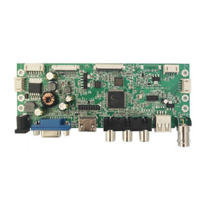 Wide Power Supply Voltage 9~32V USB for <strong>VGA</strong> AV*2*CVBS Type C LCD Screen Monitor Controller Board Compatible with Any LCD Si