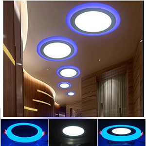 แผงไฟ LED แบบสองสี RGB แผงไฟเพดานแบบปรับแต่งได้กำลังไฟ3 6 12 18 W - Product Image 6