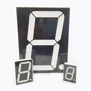 Große 5-Zoll-1-stellige 7-Segment-TN-LED-Anzeigemodule für die Anzeige von Digital Signage und Numbers - Product Image 1