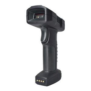 Tất cả các màu đen không dây 433mzh + Bluetooth 2D công nghiệp không thấm nước Máy quét mã vạch với chuyển đổi và cặp Botton OEM - Product Image 3