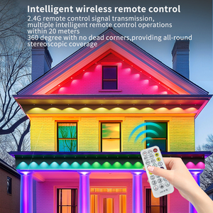 LED dekorative Lichterkette IP67 Wasserdichte Außen leuchten APP Fernbedienung Kunststoff Musik synchron isation für Weihnachten DIY - Product Image 3