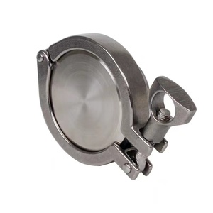 WZ ชุดปลอกโลหะสเตนเลสสตีล304 316,ชุดปลอกโลหะแบบตาบอด3A ชุดปลอกโลหะแบบ Tri Clover 3A SMS - Product Image 2