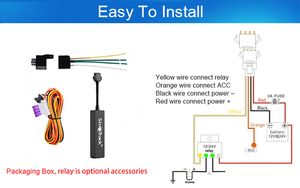 最小の2GトラッカーST-901A無料APP & Webリアルタイムカートラッキングデバイス - Product Image 5
