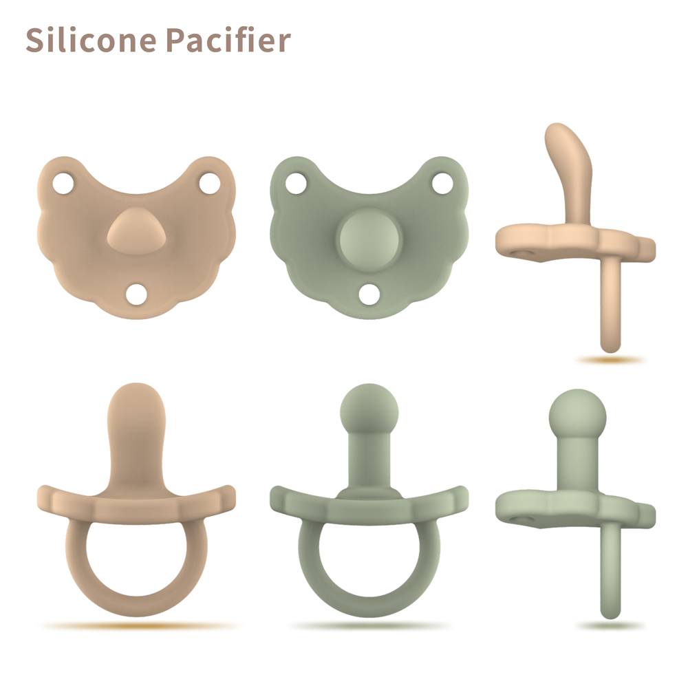 Silicone pacifier