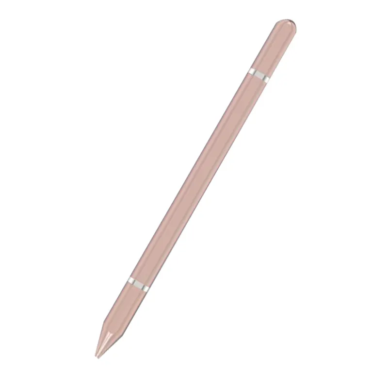 Promocional Novidade Metal Stylus Ball Pen Com Lasers Gravados Personalizados Verde Rosa Ouro Logotipo Para Tela Sensível Ao Toque Presente Barato Esferográfica