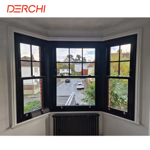 Customizable Double Hung <strong>Sash</strong> <strong>Window</strong> Aluminum Single-Hung <strong>Windows</strong> in Black Vertical up Down Sliding <strong>Windows</strong> - Product Image 3