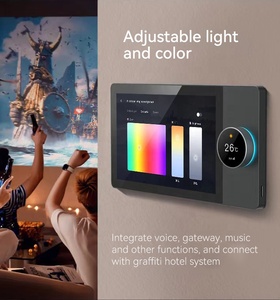 UEMON Smart Home Automation Panel eléctrico Tuya Zigbee Hub BLE WiFi pantalla táctil Control de voz Sistema Operativo Android para - Product Image 4