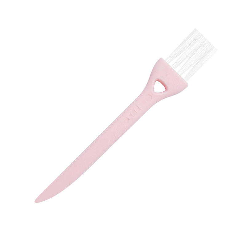 Pink Handle With White Hairbrush