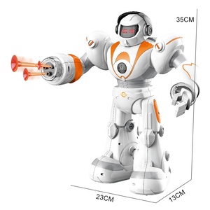 Robot de combate a control remoto educativo, robot inteligente de juguete con flechas de disparo, 2022