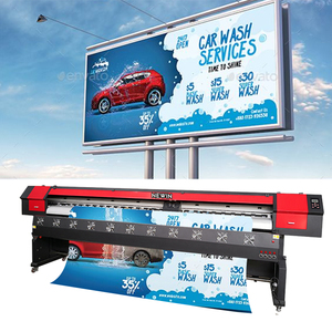 工業用大判5mエコ溶剤プリンター5mtr3.65メートル12フィート3.2m印刷機 - Product Image 1