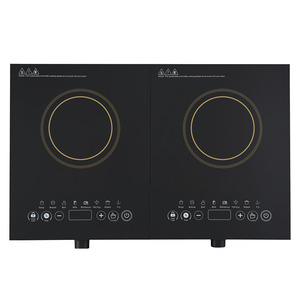 3500W Touch <strong>Sensor</strong> Knob <strong>Control</strong> Two Plate Induction Cooker with CE CB - Product Image 5