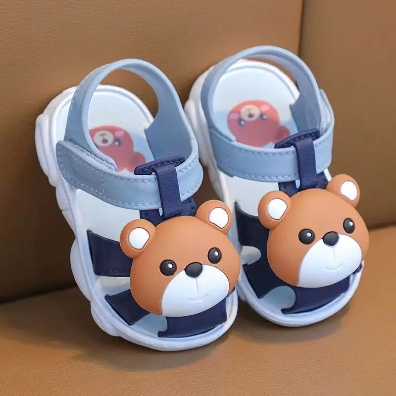 Original baby bedroom sandals boys and girls high quality rabbit animals slippers for children