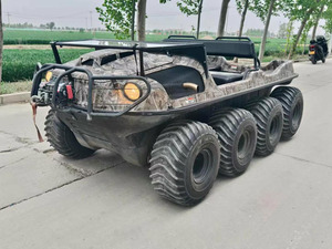 Saf ithal ikinci el Argo 8*8 Amphibious tüm arazi aracı ön vinç kar, bataklık ve orman için uygun - Product Image 2