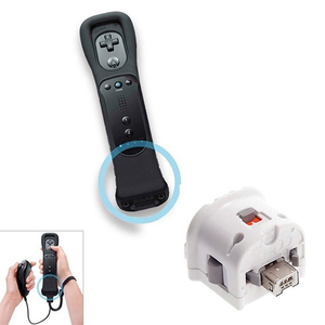 高品質Wii MotionPlusモーションエンハンサーアクセラレータハンドルセンサープレイゲームアクセサリー用 - Product Image 1
