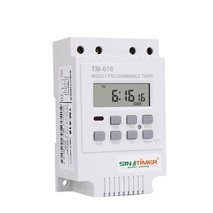 TM616W 30AMP 4 PINS7日間プログラマブルタイマーDinレールマウントタイマー220vacプログラマブルタイマーリレーTM-616 - Product Image 1