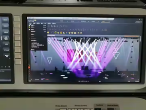 בקר dimming מקצועי taming מסך כפול מגע בתוספת קונסולת אור המחשב