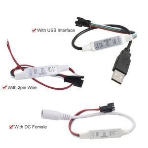 WS2812B WS2811 LED-Controller USB Mini 3 Tasten für Pixel LED-Streifen licht SP002E LED-Licht leiste RGB-LED-Controller - Product Image 3
