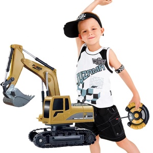 1/24 Remote Control Car <strong>Model</strong> 360 Rotating 5CH Alloy Excavator <strong>Rc</strong> Toy Truck <strong>Rc</strong> Toy for Kids Adults - Product Image 1