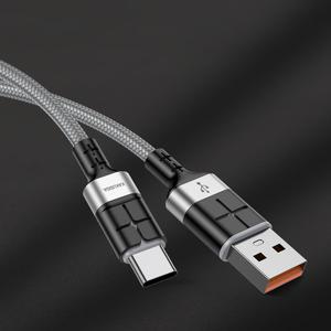 Kakusiga Chấ<span class=keywords><strong>t</strong></span> Lượng Cao 3A Nhanh Chóng Sạc Nylon Bện Giá Rẻ Giá Loại C Sạc Cáp Cho Huawei Xiaomi - Product Image 4