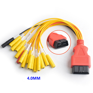 Großhandel 16 in1 Universal J1962 OBDII Jumper Adapter kabel OBD2 Stecker Buchse Auto Diagnose Breakout ECU Programmier drähte - Product Image 1