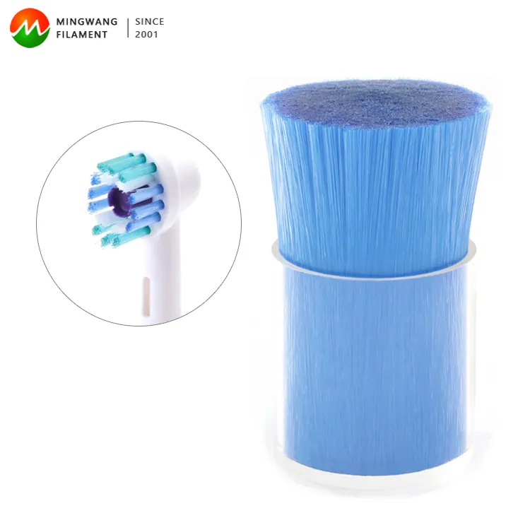Tacchino caldo di alta qualità di colore lucido PBT Nylon PA612 DuPont setola in fibra sintetica per spazzolino da denti