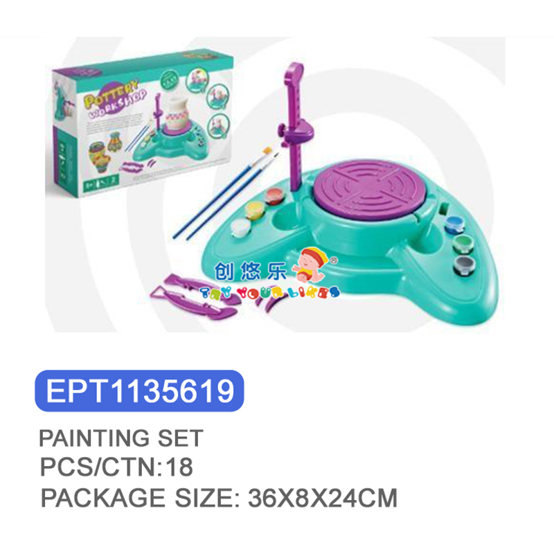 EPT1135619-Rueda de alfarería (18 piezas/caja)