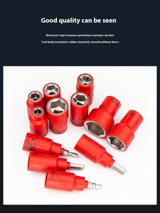 台湾1000V 1/2断熱工具セットVde認定家庭用工具キット特殊ケースハンドパワーソースエクスプロイトメンテナンス - Product Image 4