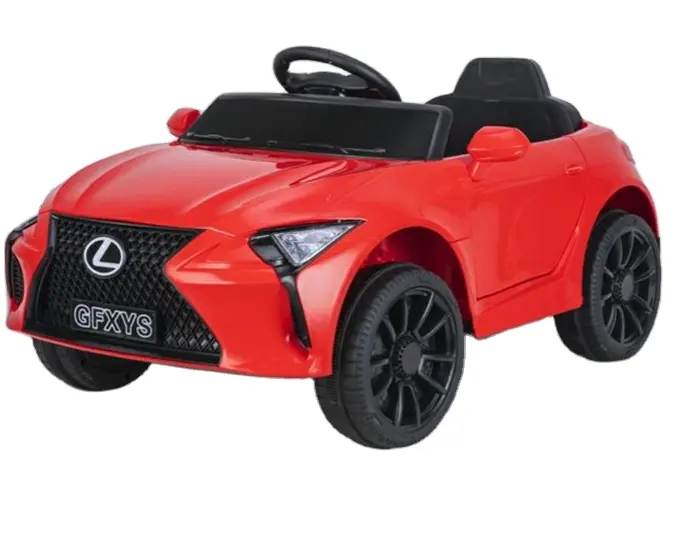 कार पावर पर सवारी करने के लिए उच्च गुणवत्ता वाले बच्चों की बैटरी 6-व्हील बड़े बच्चों की बैटरी संचालित कार बच्चों की इलेक्ट्रिक कार खिलौना