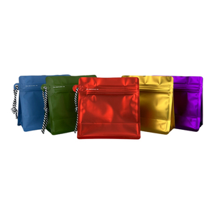 Vana ve fermuar ile fermuar kilitli çanta için dijital baskı biyobozunur Stand-Up kahve ambalajı - Product Image 1