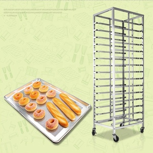 Plaque de cuisson en alliage d'aluminium pour le refroidissement du pain Chariot de boulangerie Chariot de cuisson du pain en acier inoxydable Chariot de cuisson du pain de boulangerie - Product Image 4