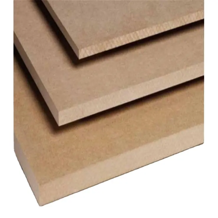 Melamina fina de MDF/HDF/MDF, 3mm, 4mm, 5mm de grosor