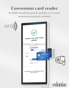 新しいKIOSK 21.5インチLCDディスプレイタッチスクリーンスキャンと印刷オールインワンPOSセルフサービスターミナルWiFi USB NFC - Product Image 6